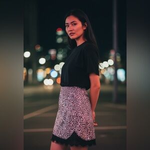 Leopard Skirt Medium